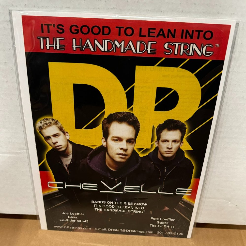 Chevelle - DR Strings - 2003 Print Advertisement